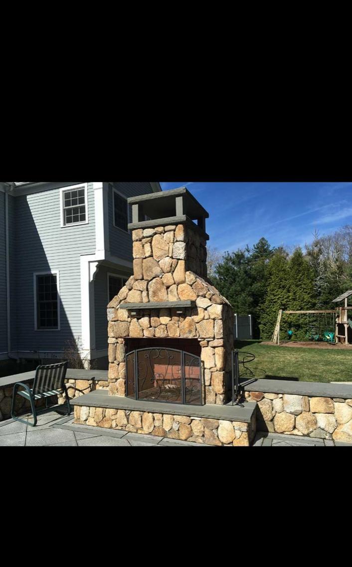 Hardscaping — Patios & Fireplaces