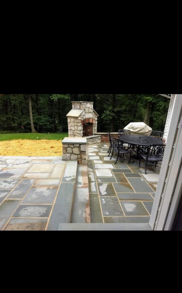 Hardscaping — Patios & Fireplaces