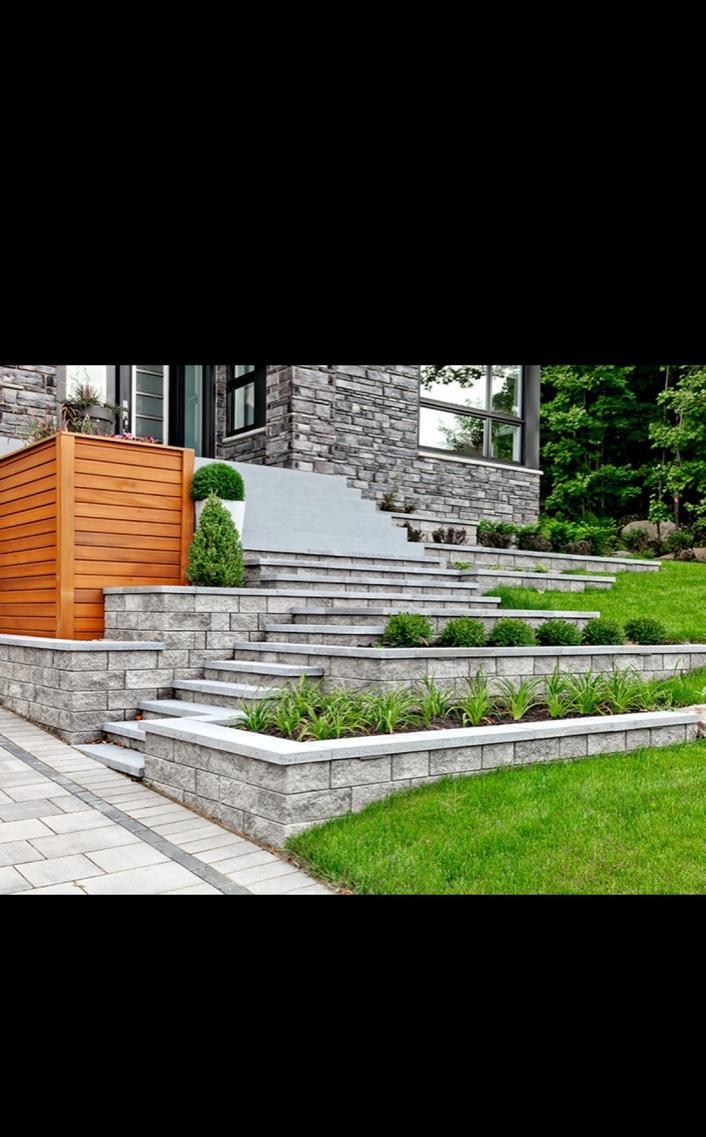 Retaining Walls & Steps